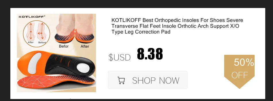 3D Arch Support Insoles