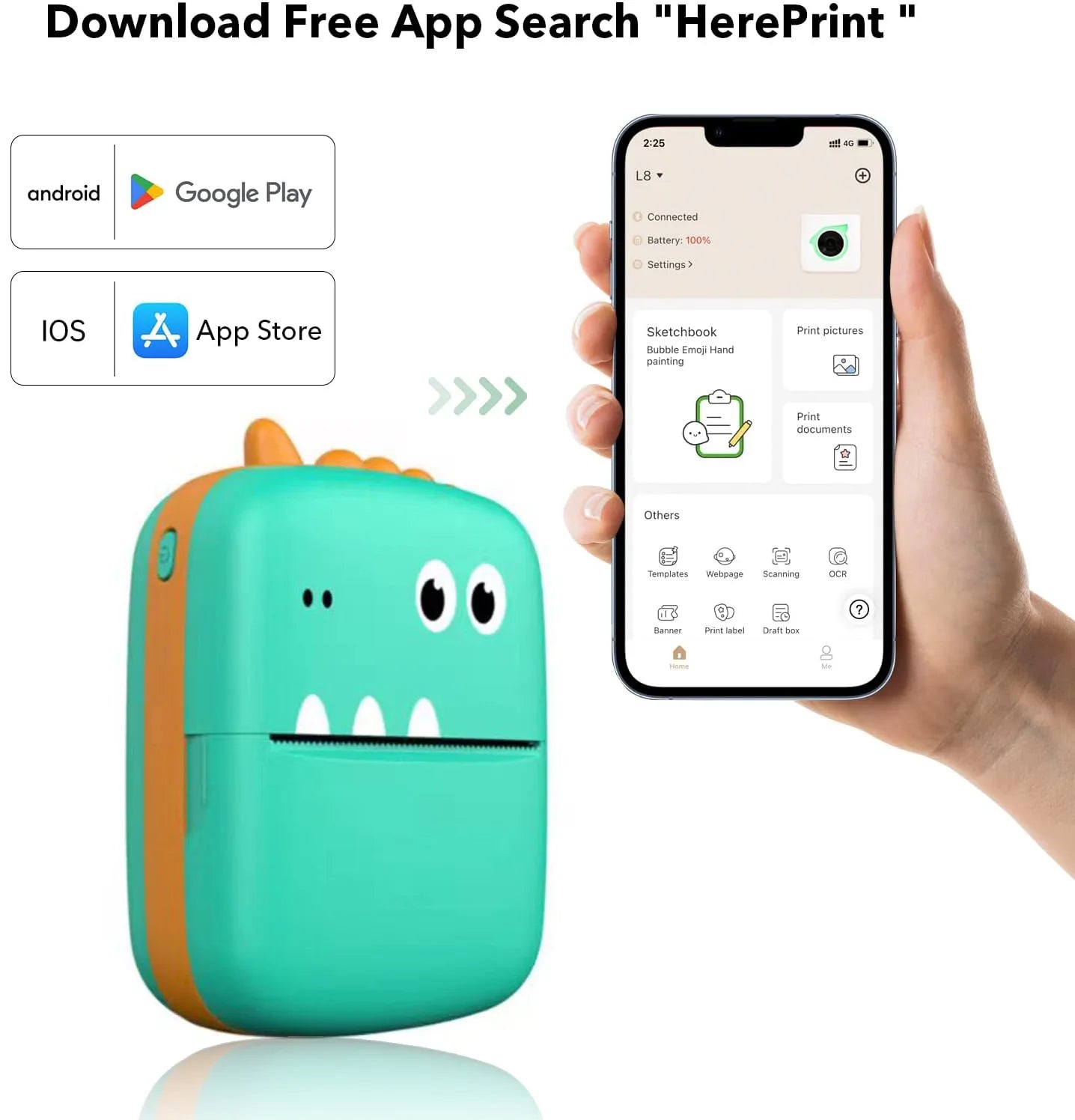 Smartphone Pocket Printer