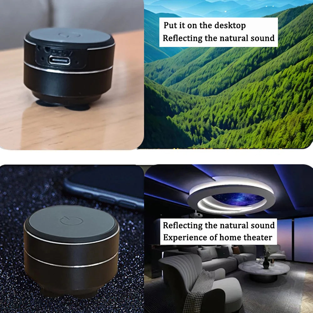 Mini Bone Conduction Bluetooth Speaker