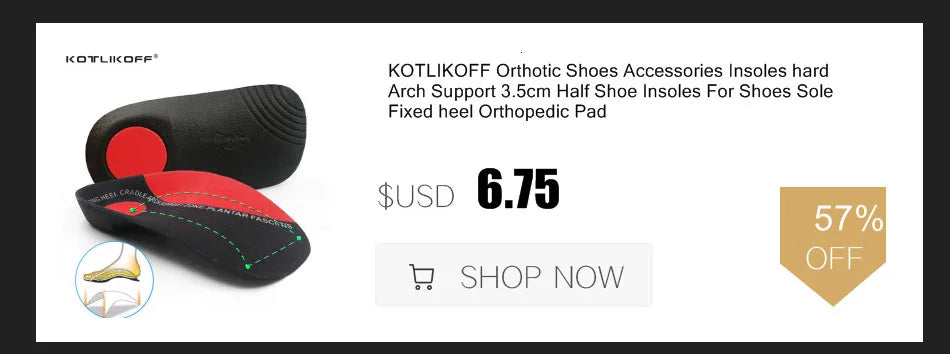 3D Arch Support Insoles