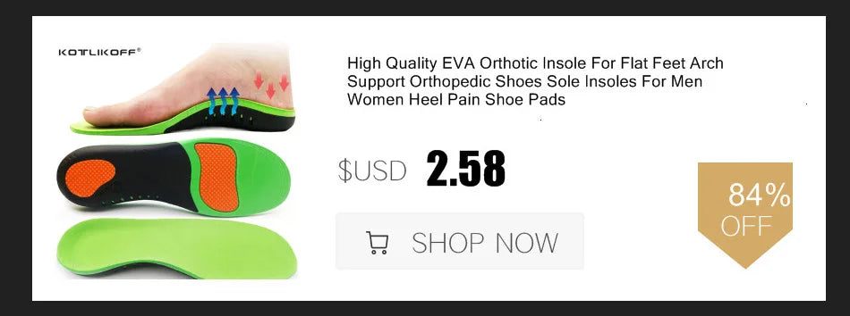 3D Arch Support Insoles