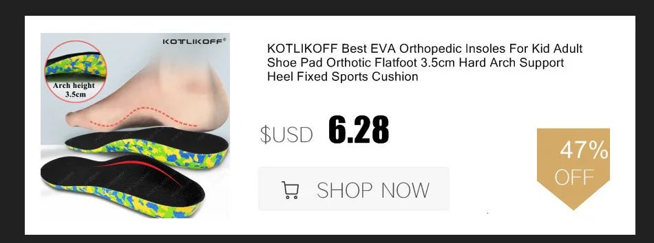 3D Arch Support Insoles