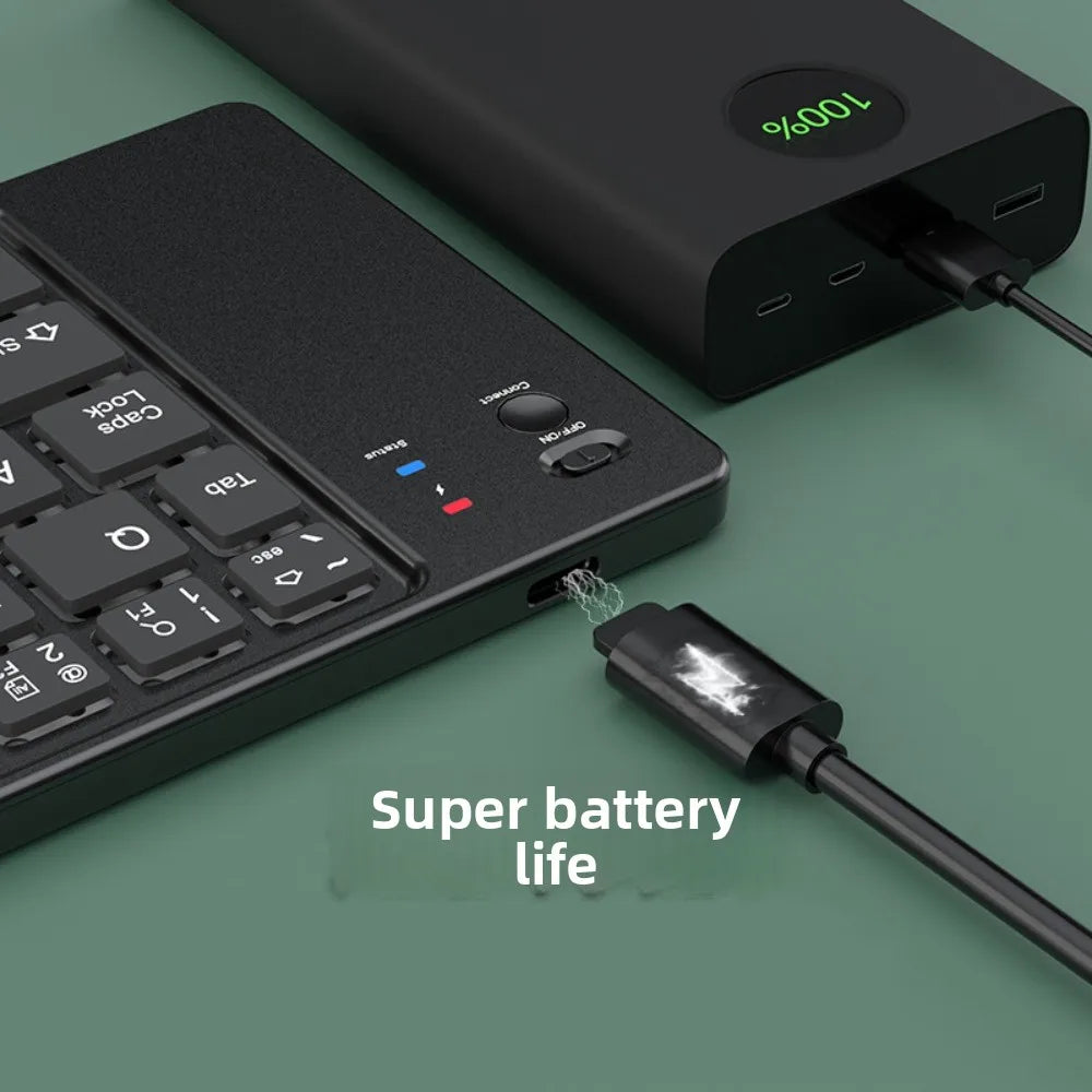 Mini Wireless Folding Keyboard