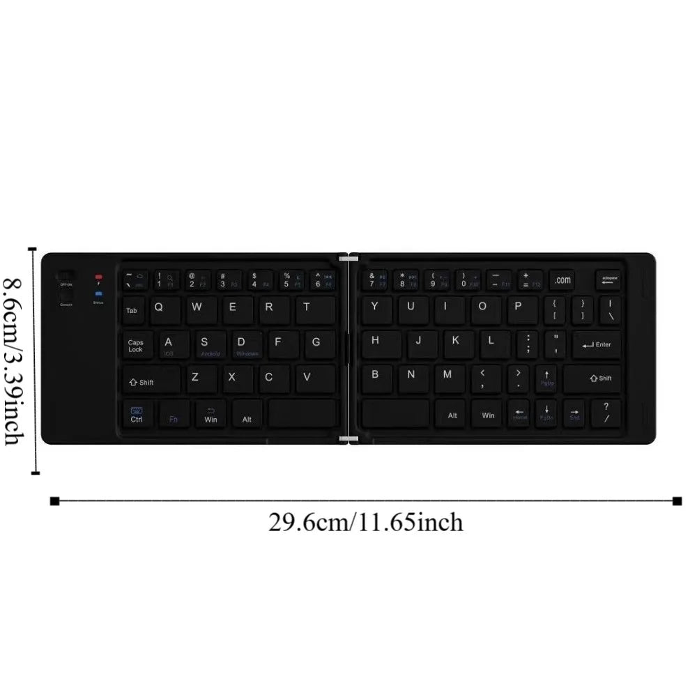 Mini Wireless Folding Keyboard