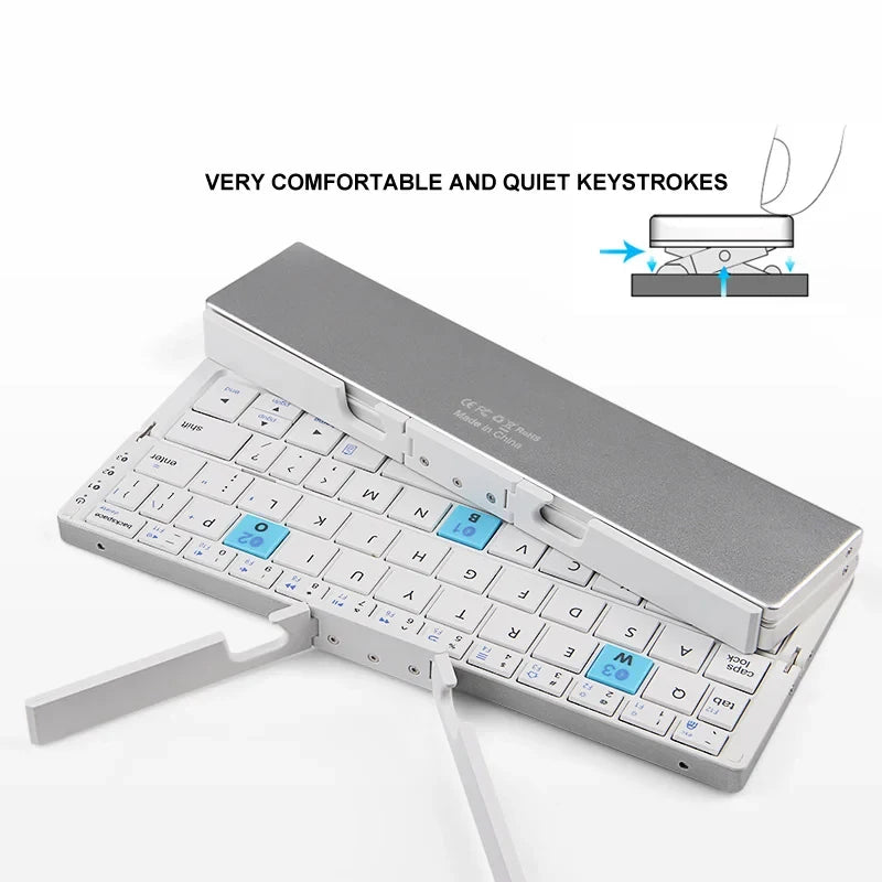 Bow mini Folding Bluetooth Keyboard