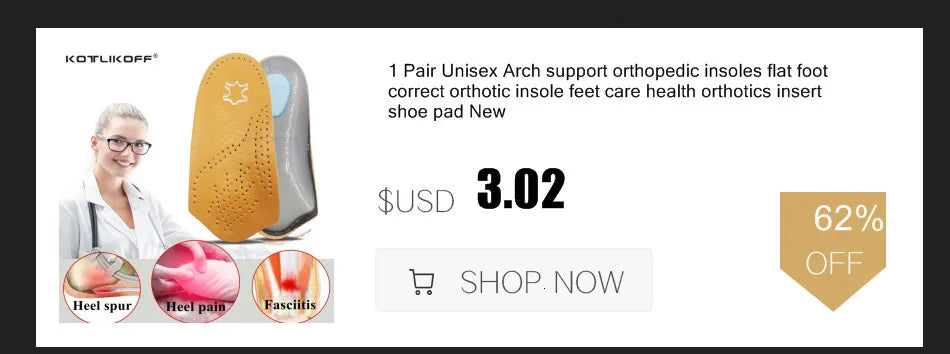 3D Arch Support Insoles